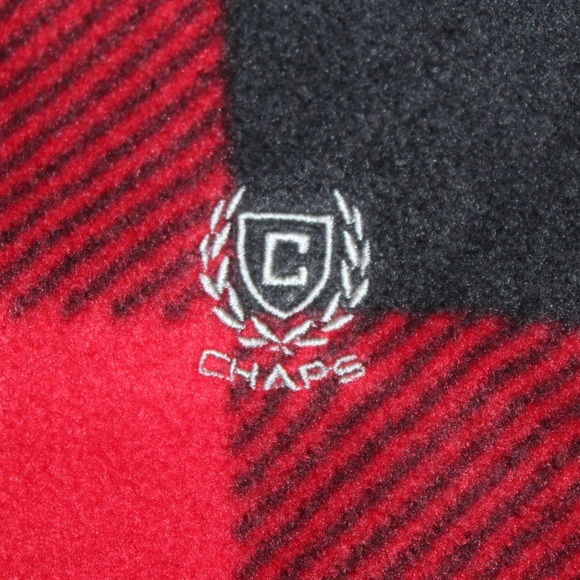 Chaps Buffalo plaid fleece (men’s M) (NWT) - Picture 3 of 10